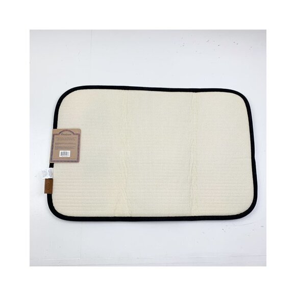 Dearfoams Faux Fur Printed Buffalo Check/Plaid Bath/Accent Mat/Rug Red/Black - Picture 4 of 8